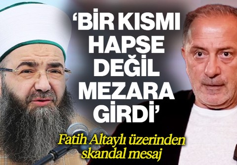 Cübbeli Ahmet'ten Fatih Altaylı Üzerinden Skandal Sözler: 'Bir Kısmı Hapse Değil Mezara Girdi'