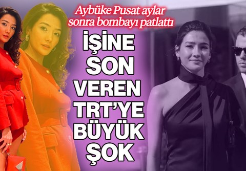Aybüke Pusat’tan İşine Son Veren TRT’ye Büyük Şok! Aylar Sonra Bombayı Patlattı