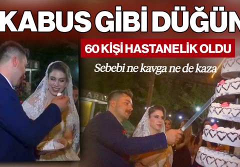 Şanlıurfa’da Kabus Gibi Düğün! 60 Kişi Hastanelik Oldu… Sebebi Ne Kavga Ne de Kaza