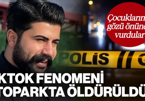 TikTok Fenomenine Kanlı Pusu! Çocuklarının Göz Önünde Katlettiler