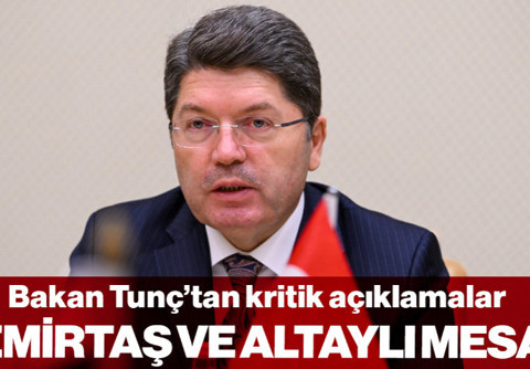 Fatih Altaylı, Selahattin Demirtaş, 11'inci Yargı Paketi... Bakan Tunç'tan Kritik Açıklamalar: 'Af' Tartışmalarına Son Noktayı Koydu