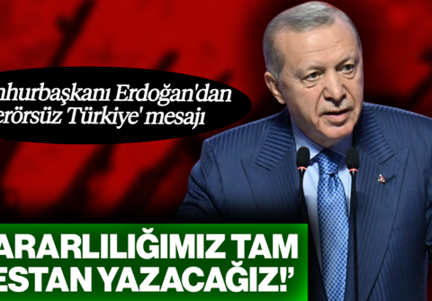Cumhurbaşkanı Erdoğan'dan 'Terörsüz Türkiye' Mesajı: 'Sabotajların Artabileceğini Görebiliyoruz'