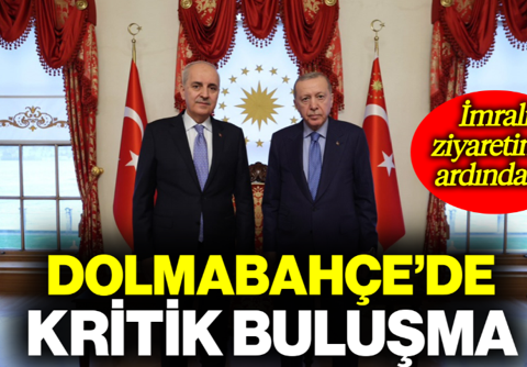 İmralı Ziyareti Sonrası Kritik Buluşma! Cumhurbaşkanı Erdoğan Numan Kurtulmuş'la Görüştü