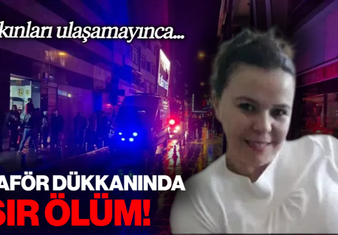 Kuaför Dükkanında Sır Ölüm! Yakınları Ulaşamayınca...