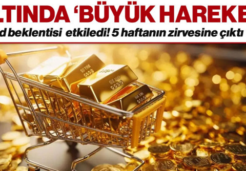 Fed'in Faiz Kararı Beklentisiyle Altın Fiyatları Uçuşa Geçti