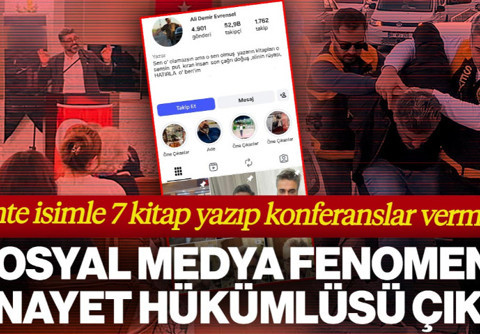 Sahte İsimle 7 Kitap Yazıp Konferanslar Veren Sosyal Medya Fenomeni Cinayet Hükümlüsü Çıktı