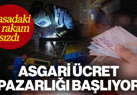 2026 Asgari Ücret Pazarlığı Başlıyor! Masadaki İlk Rakam Sızdı! Asgari Ücrete Ne Kadar Zam Gelecek?