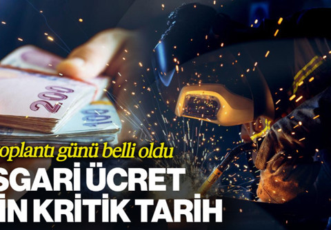 Asgari Ücrette İlk Toplantı Tarihi Belli Oldu