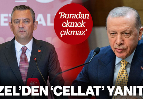 Özgür Özel'den Cumhurbaşkanı Erdoğan'a 'Cellat' Yanıtı: 'Buradan Ekmek Çıkmaz'