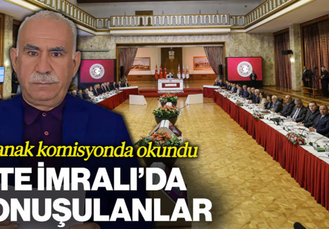 İmralı Görüşmesinin Tutanağı Süreç Komisyonunda Okundu