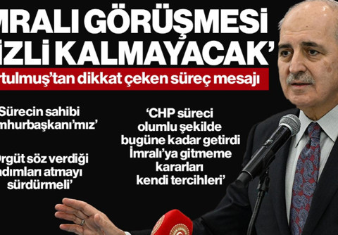 Numan Kurtulmuş’tan Dikkat Çeken Süreç Mesajı: ‘İmralı Görüşmeleri Gizli Kalmayacak’