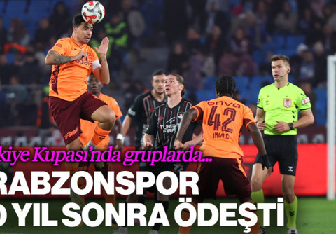 Trabzonspor 30 Yıl Sonra Ödeşti! Türkiye Kupası'nda Grup Aşamasında...
