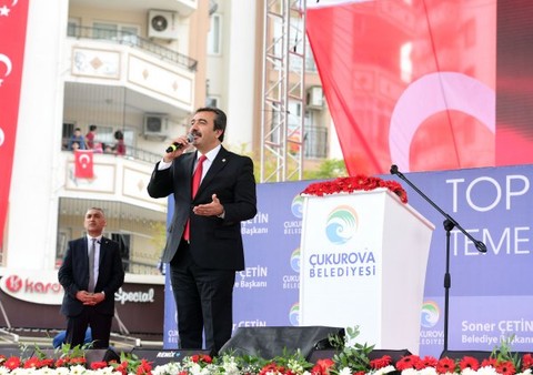 Çukurova Belediyesi Toplu Temel Atma ve Açılış Töreni