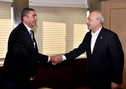 Kılıçdaroğlu AETEO heyetini kabul etti