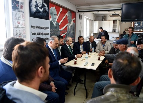 Kılıçdaroğlu Elmadağ'da vatandaşlarla buluştu