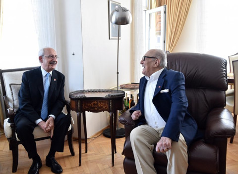 Kılıçdaroğlu ve Ekrem İmamoğlu'ndan Orhan Birgit'e ziyaret