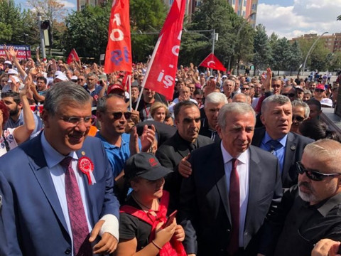 Emeklilikte Yaşa Takılanlar bugün Ankara'da buluştu