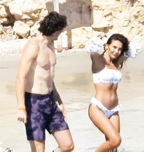 Ebru Şahin ile Cedi Osman'ın romantik anları