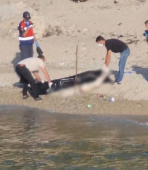 Sahile başı, el ve ayakları olmayan kadın cesedi vurdu: Dehşetin görüntüleri ortaya çıktı