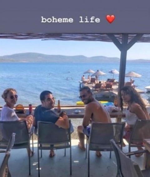Erkan Kolçak Köstendil ve Cansu Tosun'un karavan tatili