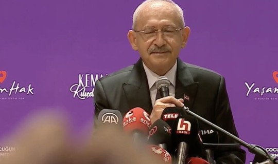 Kemal Kılıçdaroğlu kürsüye çıktı ve söz verdi: Hiçbir kadını erkeğe muhtaç etmeyeceğim