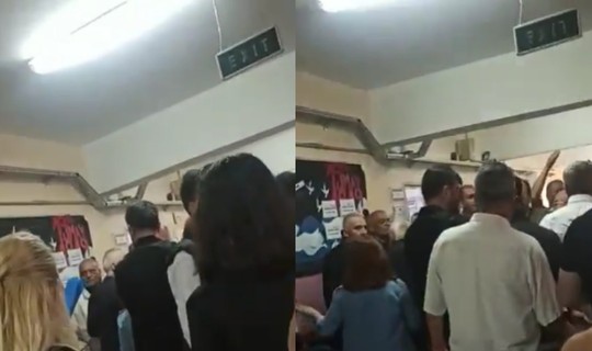AKP'li bir şahıs kendisini avukat gibi tanıtıp dilekçe yazmak istedi, gerginlik çıktı