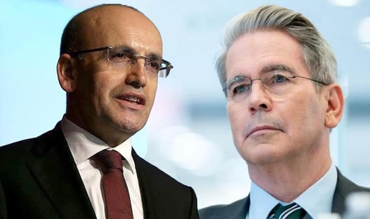 Bakan Şimşek ABD'li Mevkidaşı ile Görüştü