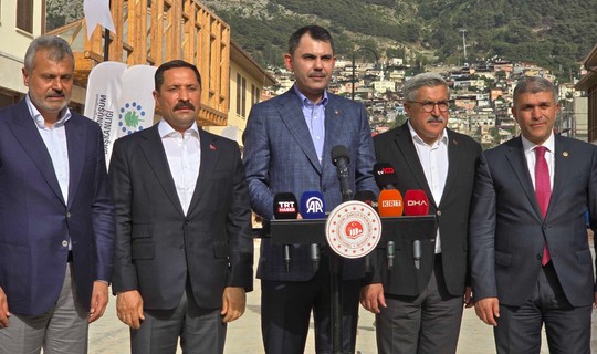 Bakan Murat Kurum Hatay'da: Kent Ayağa Kalkışın Simgesi Oluyor
