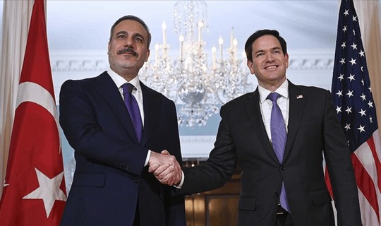Bakan Fidan, ABD Dışişleri Bakanı ile Görüştü
