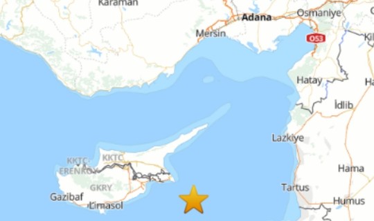 AFAD ve Kandilli Rasathanesi Açıkladı: Akdeniz'de Şiddetli Deprem