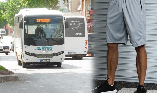 Toplu Ulaşım ve Ticari Taksi Şoförlerine 'Şort' Yasağı! Sosyal Medya İkiye Bölündü
