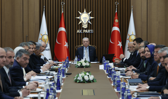 AKP MYK Toplantısı Başladı