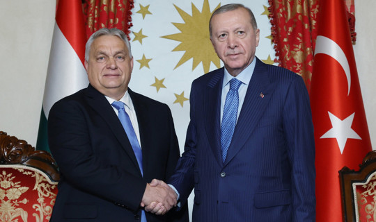 Dolmabahçe'de Erdoğan-Orban Zirvesi! Cumhurbaşkanı Erdoğan Ticaret Hedefini Açıkladı