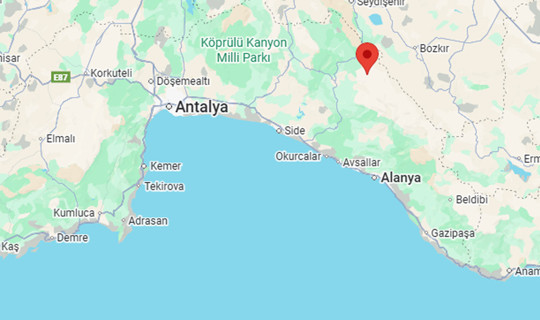 Antalya'da Bir Deprem Daha