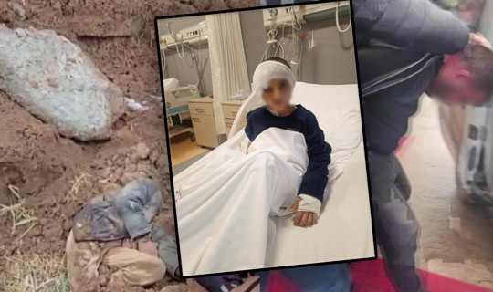 Dayısı Dehşeti Yaşatmıştı! Diri Diri Toprağa Gömülen Çocuk Hayati Tehlikeyi Atlattı! İlk Sözleri O Oldu