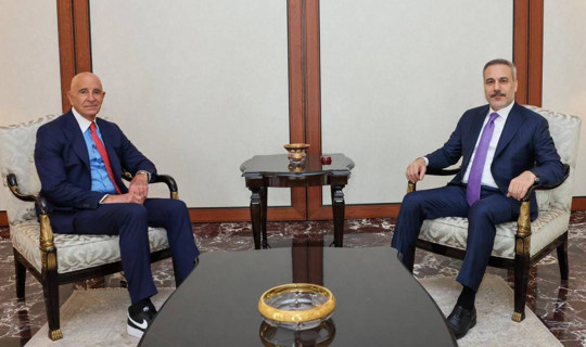 Dışişleri Bakanı Hakan Fidan, ABD Büyükelçisi Barrack İle Bir Araya Geldi