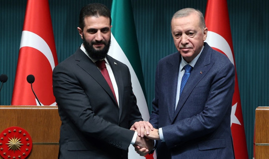 Yaptırımların Kaldırılması Sonrası İlk Açıklama: Suriye Lideri Şara'dan Cumhurbaşkanı Erdoğan'a Teşekkür