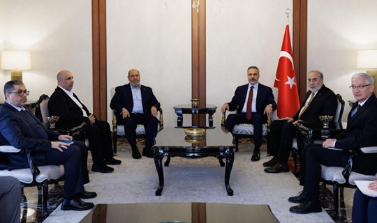Ankara'da Gazze Zirvesi: Hakan Fidan Hamas Heyetiyle Görüştü