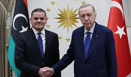 Cumhurbaşkanı Erdoğan'dan Libya Başbakanı Dibeybe'ye Taziye Telefonu