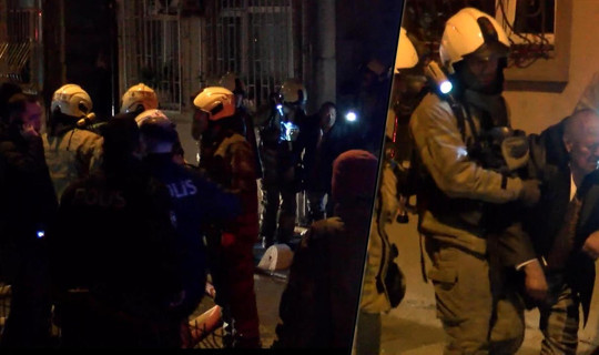 Kadıköy'de 4 Katlı Binada Facia! Mahsur Kalanları İtfaiye Kurtardı, Yaralılar Var