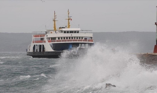 Güney Marmara’da Feribot Seferlerine Olumsuz Hava Engeli