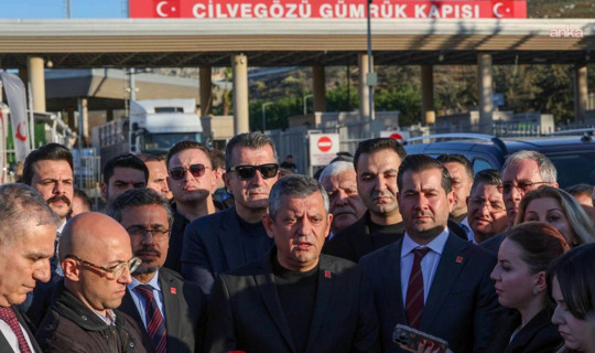 CHP lideri Özel Cilvegözü’nden Seslendi: 'Suriye Mutabakatından Memnunuz'