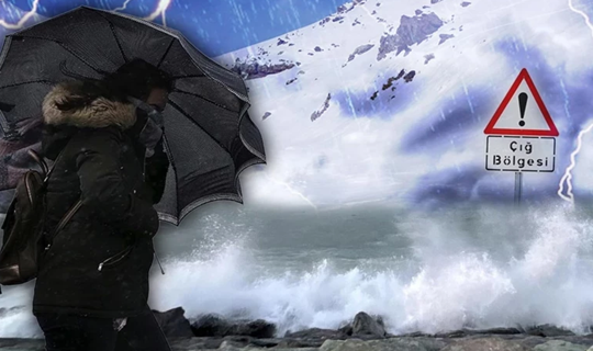 Dondurucu Soğuklar Kapıda: Doğu’da Çığ, Batı’da Fırtına Alarmı