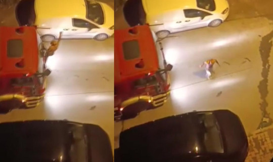 Başakşehir’de Dehşet Anları: Evini Yaktı, İtfaiye Aracına Engel Oldu