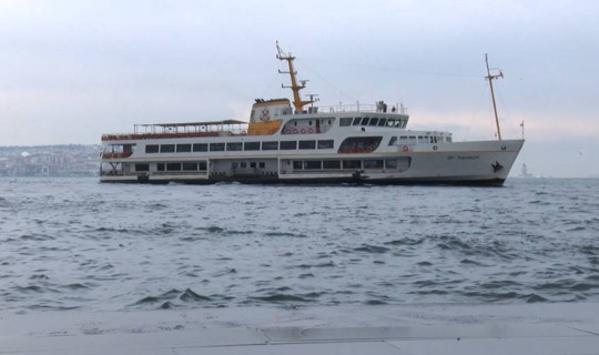 İstanbul'da Vapur Seferleri İptal