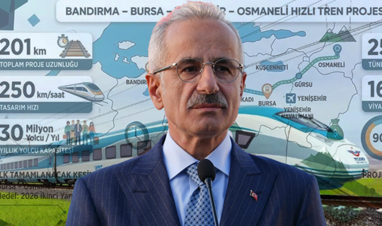 Bakan Uraloğlu Tarih Verdi: Bursa Hızlı Trene Kavuşuyor