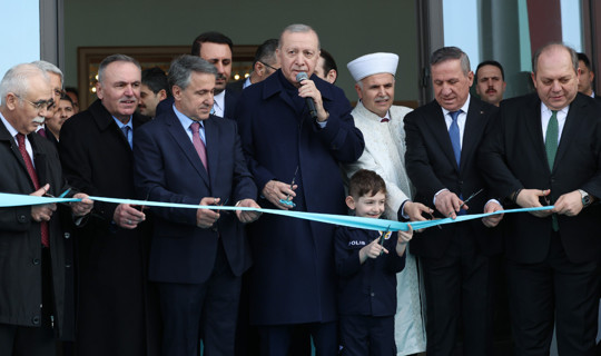 Cumhurbaşkanı Erdoğan Hacı İbrahim Demir Camisini Açtı: Manevi Kimliğimize Sahip Çıkacağız