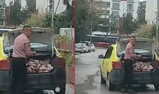 Taksinin Bagajında Et Sevkiyatı Yapan İşletmeye Ceza