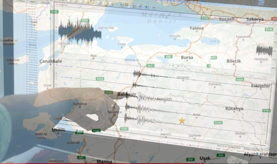 Kütahya'da Korkutan Deprem!