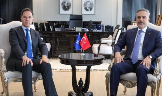 Dışişleri Bakanı Hakan Fidan NATO Genel Sekreteri Rutte İle Görüştü